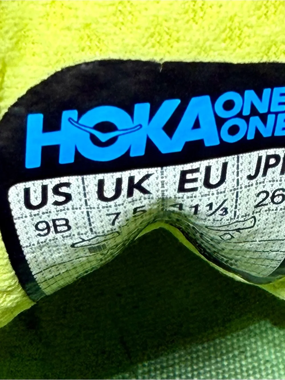 Hoka One One Women's Running Shoes - Yellow with Aqua Trim